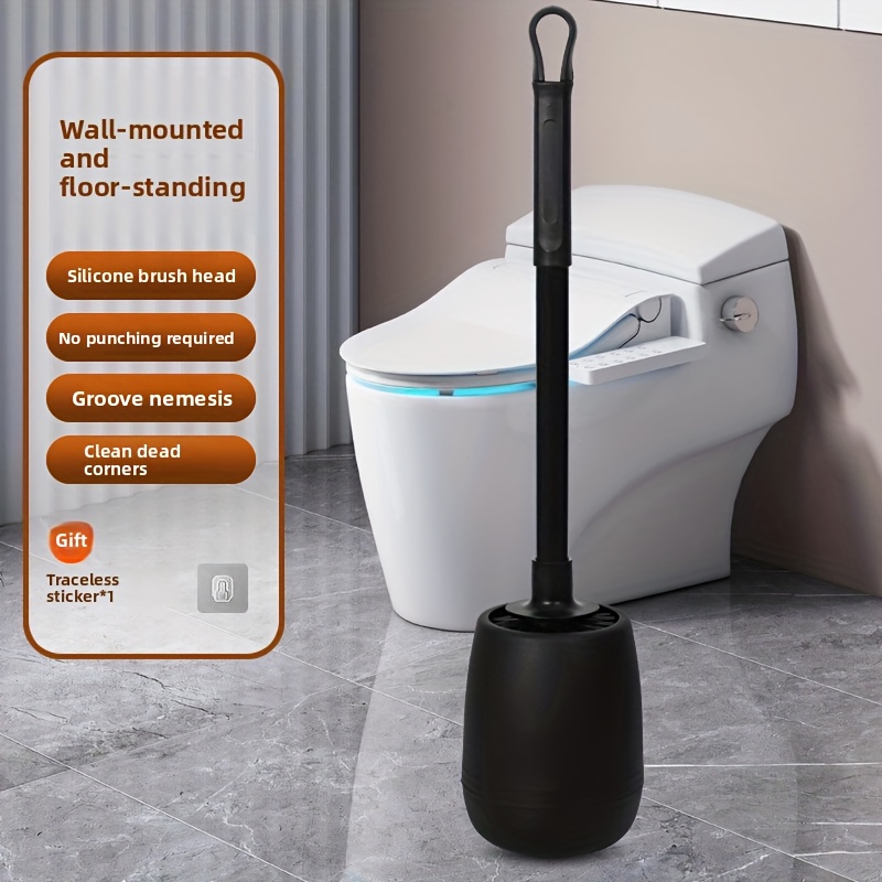 Home Bathroom Vent - ​ Set Sikat Toilet Multi-Fungsi Berventilasi-Sikat