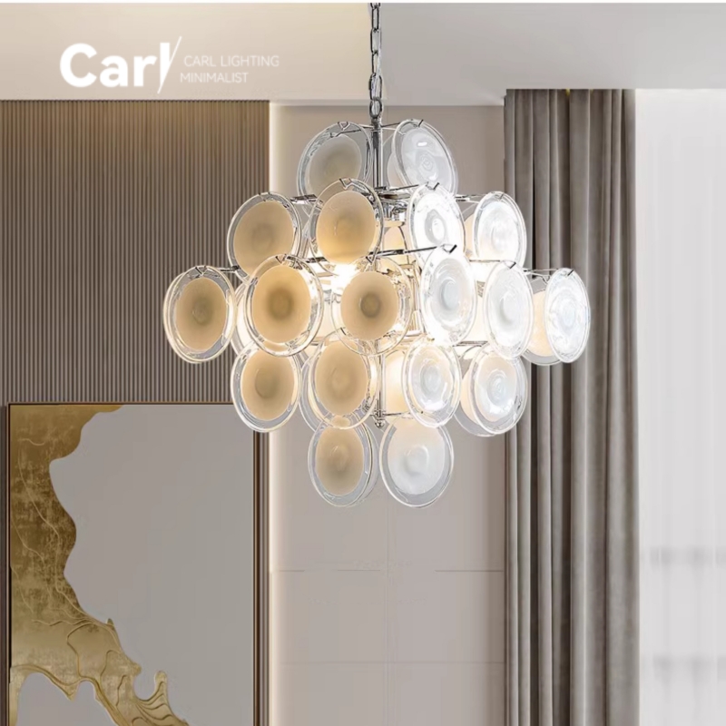 Home Bathroom Lighting Design - Lampu Ruang Tamu Tembaga Krom Modern