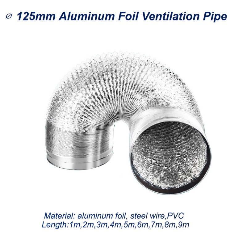 Home Bathroom Vent - Tabung asap dapat diskalakan pipa ventilasi