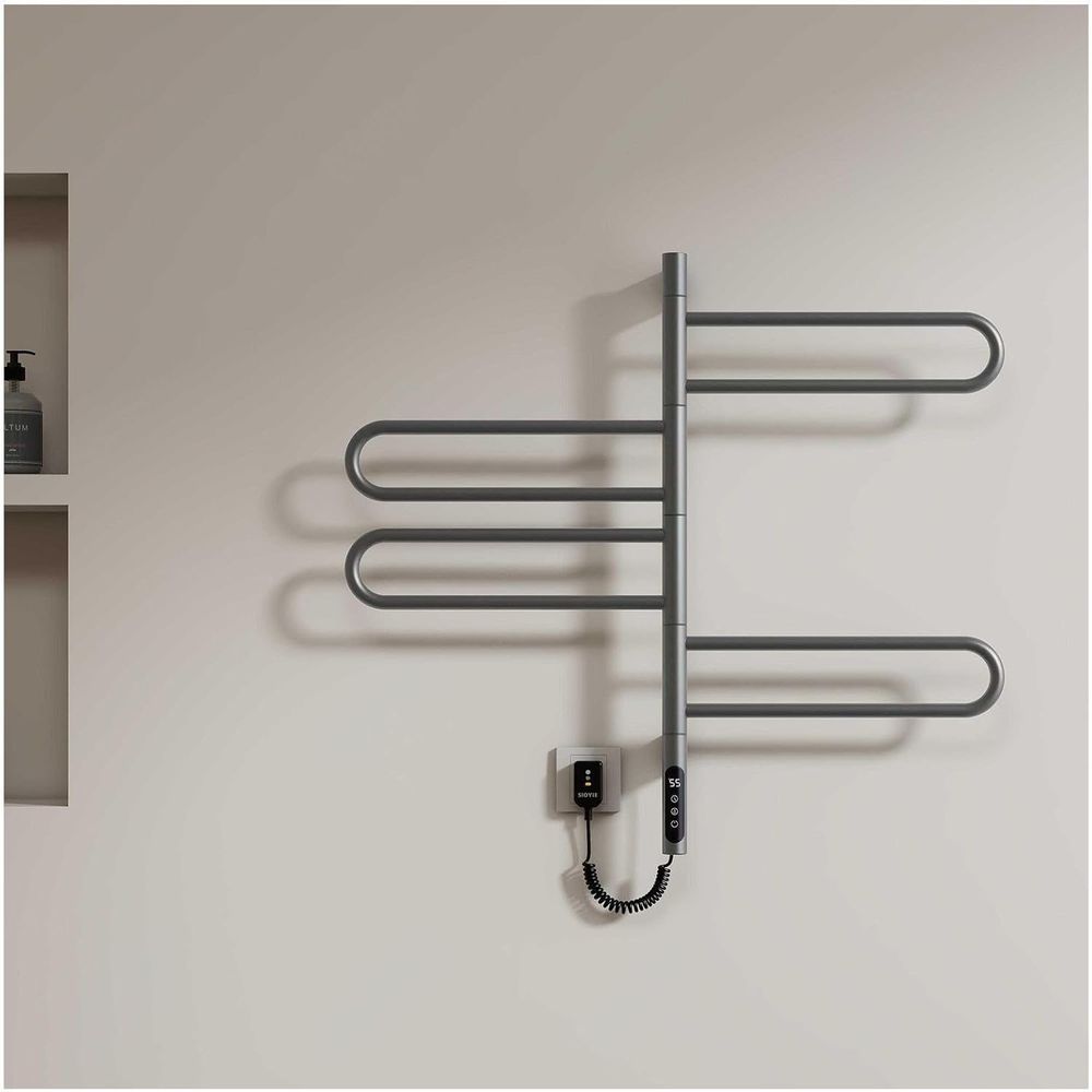 Towel Warmer Electric - Penghangat Handuk Elektrik Dapat Diputar 180