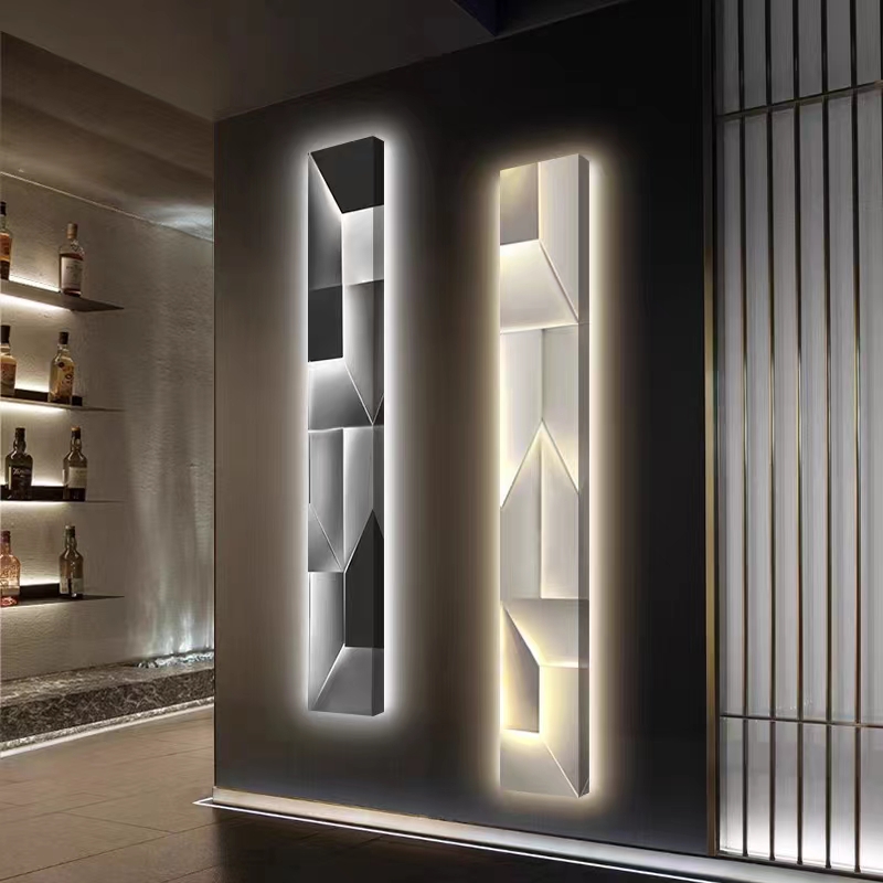 Home Bathroom Lighting Design - Lampu Led dekorasi seni dinding kamar