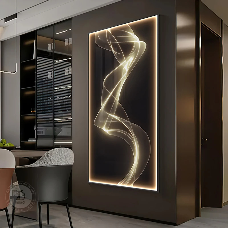 Home Bathroom Lighting Design - Lampu dinding desain garis Modern, lampu