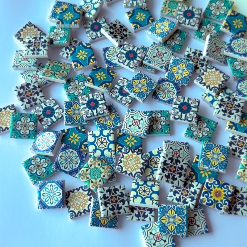 Home Bathroom Tiles - 150g Ubin Dekoratif Mosaik DIY Buatan