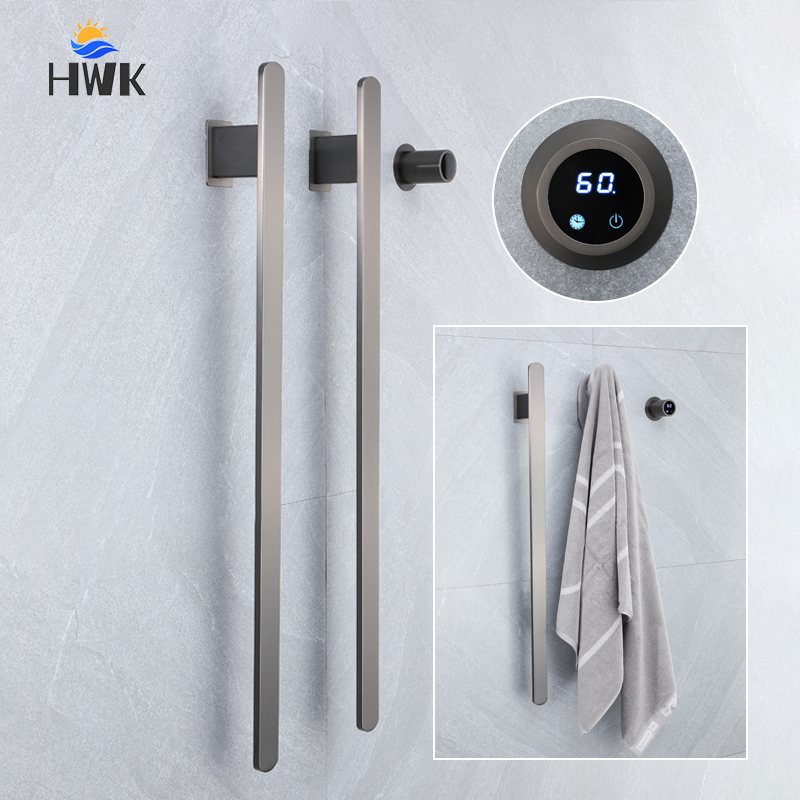 Towel Warmer Electric - Gaya Baru Abu-abu Kamar Mandi Handuk