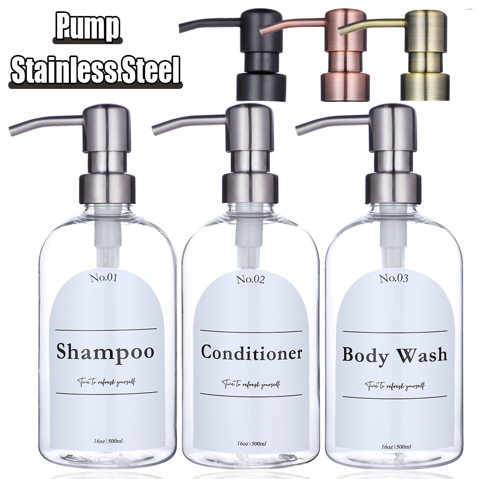 Zara Home Bathroom Accessories - Set Dispenser Sampo, Kondisioner, dan Sabun