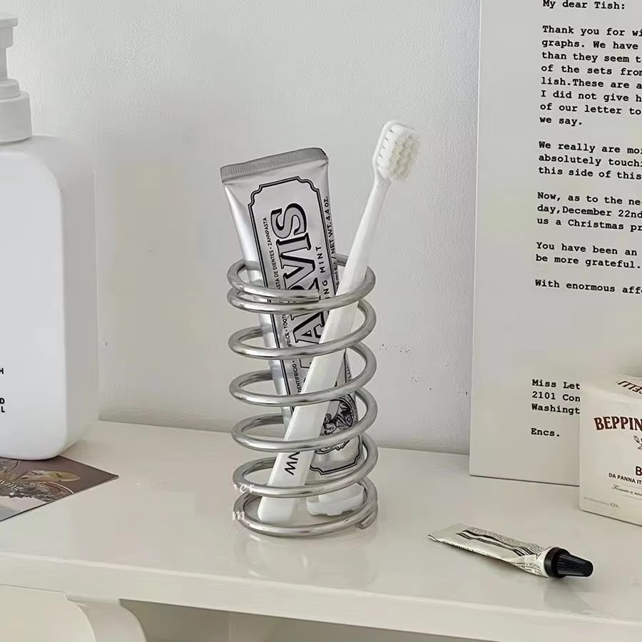 Zara Home Bathroom Accessories - Tempat Sikat Gigi Baja Tahan Karat