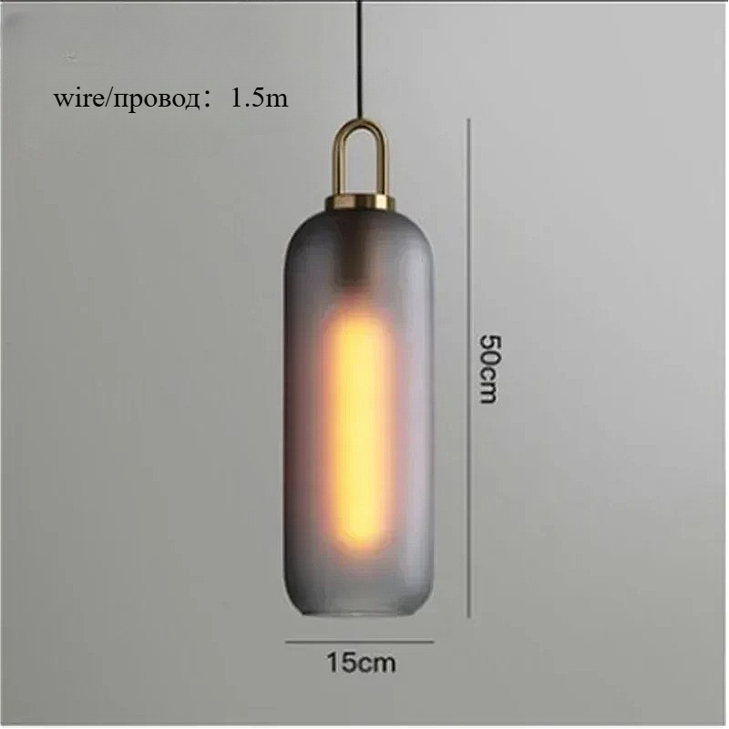 Lampu Gantung LED Hitam Desain - Home Bathroom Lighting Design ulasan dan harga