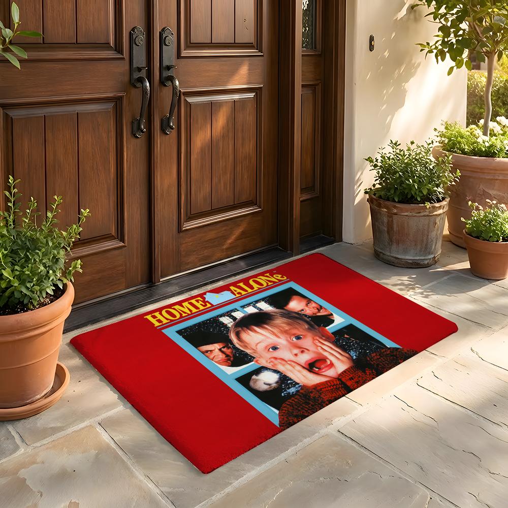 Keset Lantai Film Retro Home A - Home Alone Bathroom ulasan dan harga