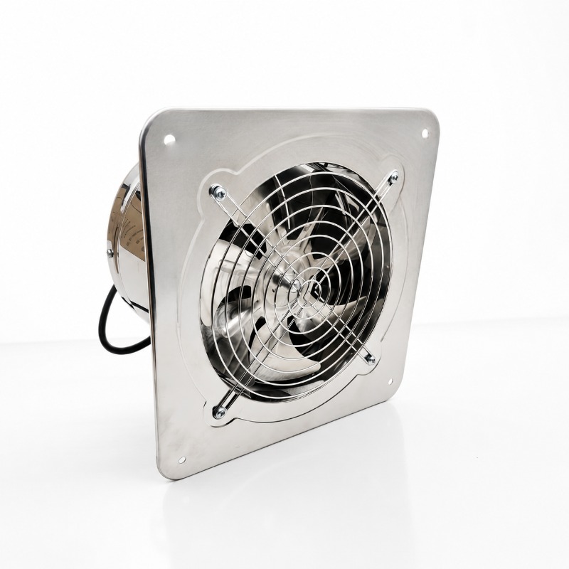 Kipas Angin Ekstraktor Stainle - Home Bathroom Vent ulasan dan harga