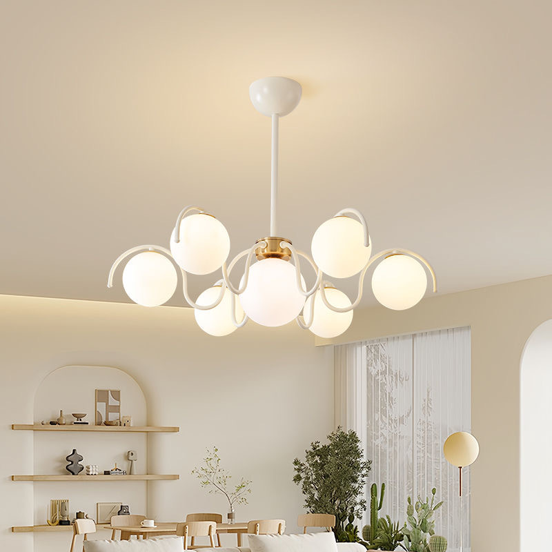 Lampu Chandelier LED Gaya Krim - Home Bathroom Lighting Design ulasan dan harga