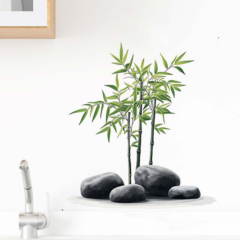 Tinta Bambu Stiker Dinding Kam - Home Bathroom Wall Tiles ulasan dan harga