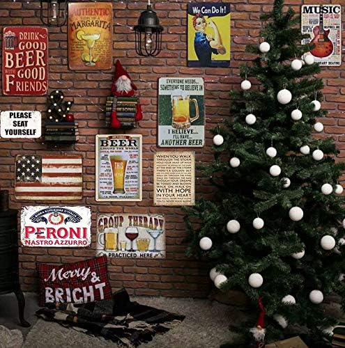 Papan Tanda Logam Vintage Anji - Home Alone Bathroom ulasan dan harga