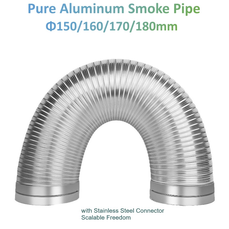 Saluran ventilasi semi-fleksib - Home Bathroom Vent ulasan dan harga