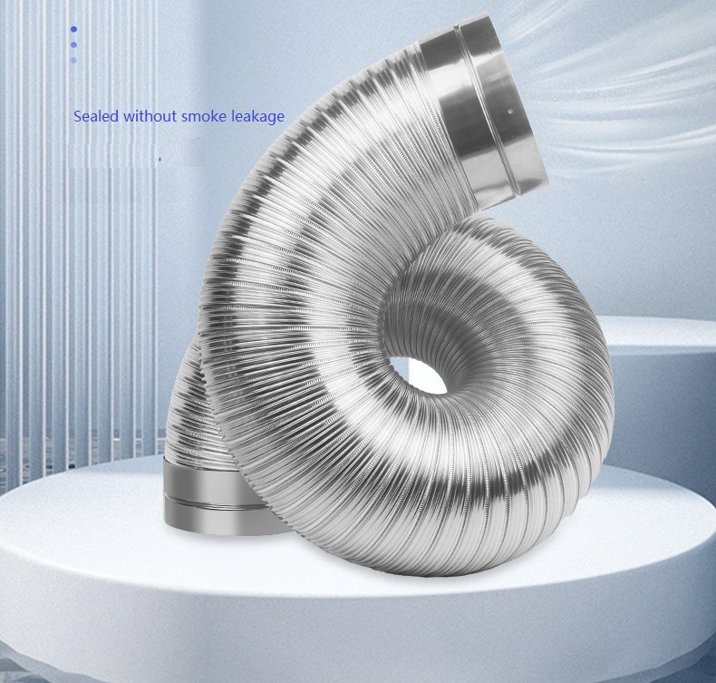 Saluran ventilasi semi-fleksib - Home Bathroom Vent ulasan dan harga