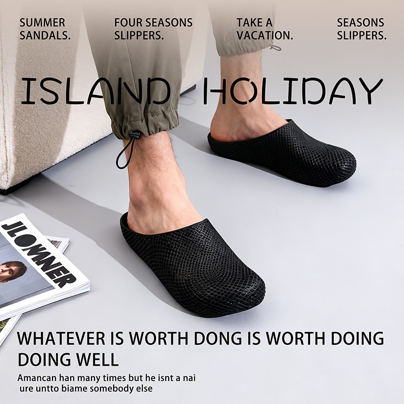 Sandal Clog Pria Ringan dan Be - Home Bathroom Vent ulasan dan harga