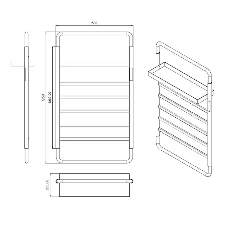 Rak Penghangat Handuk Elektrik - Towel Warmer Electric ulasan dan harga