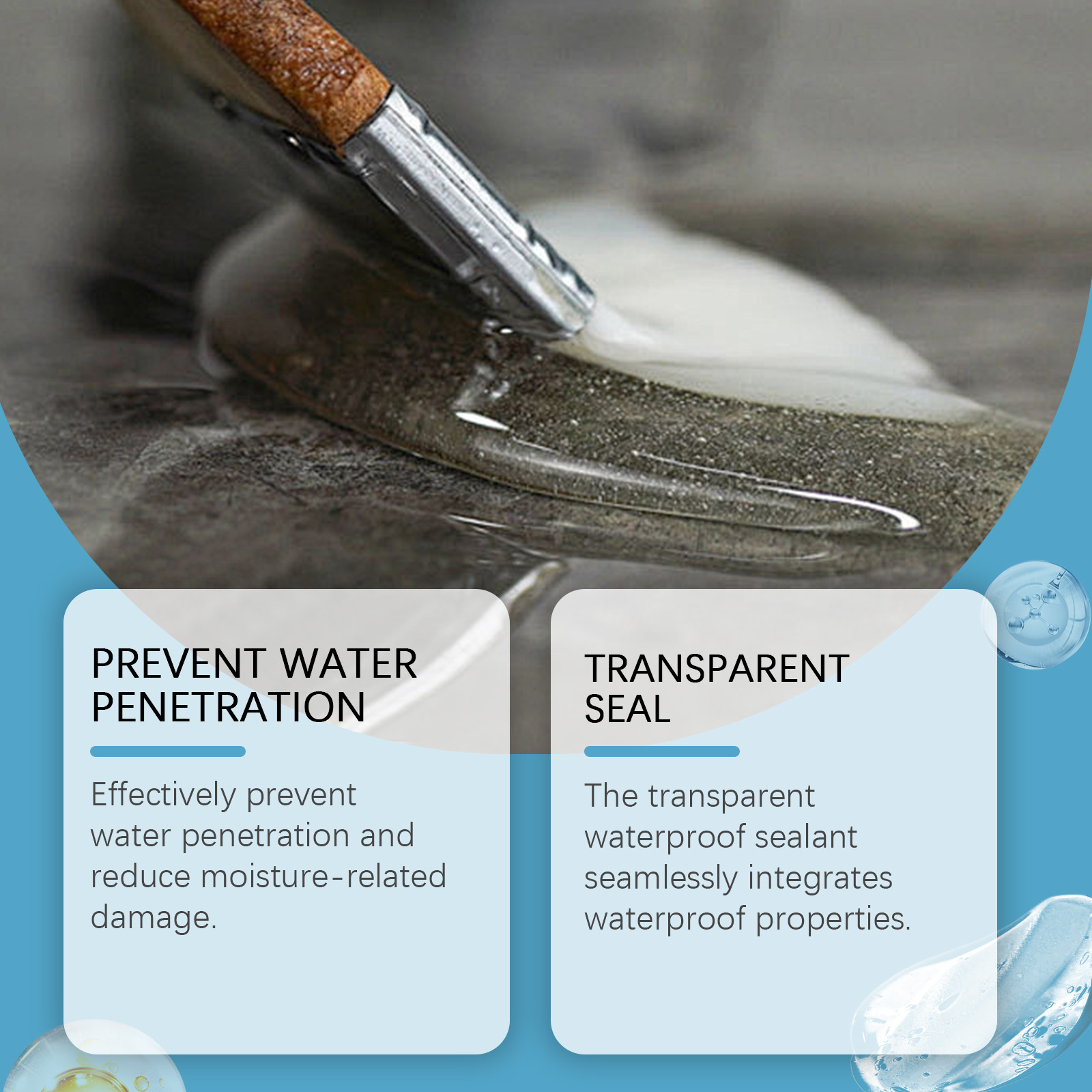 Sealant Tahan Air Transparan D - Home Bathroom Tiles ulasan dan harga