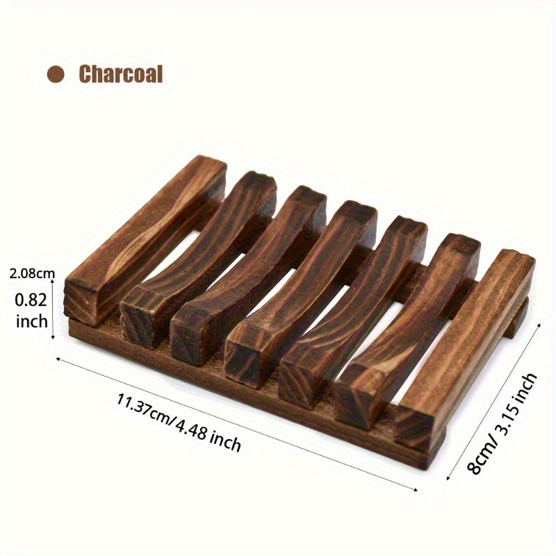 1 Buah Tempat Sabun Kayu Alami - Home Bathroom Vent ulasan dan harga